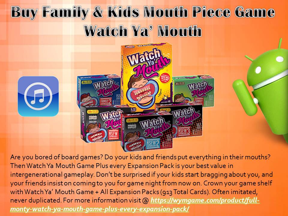 Buy Family & Kids Mouth Piece Game – Watch Ya’ Mouth